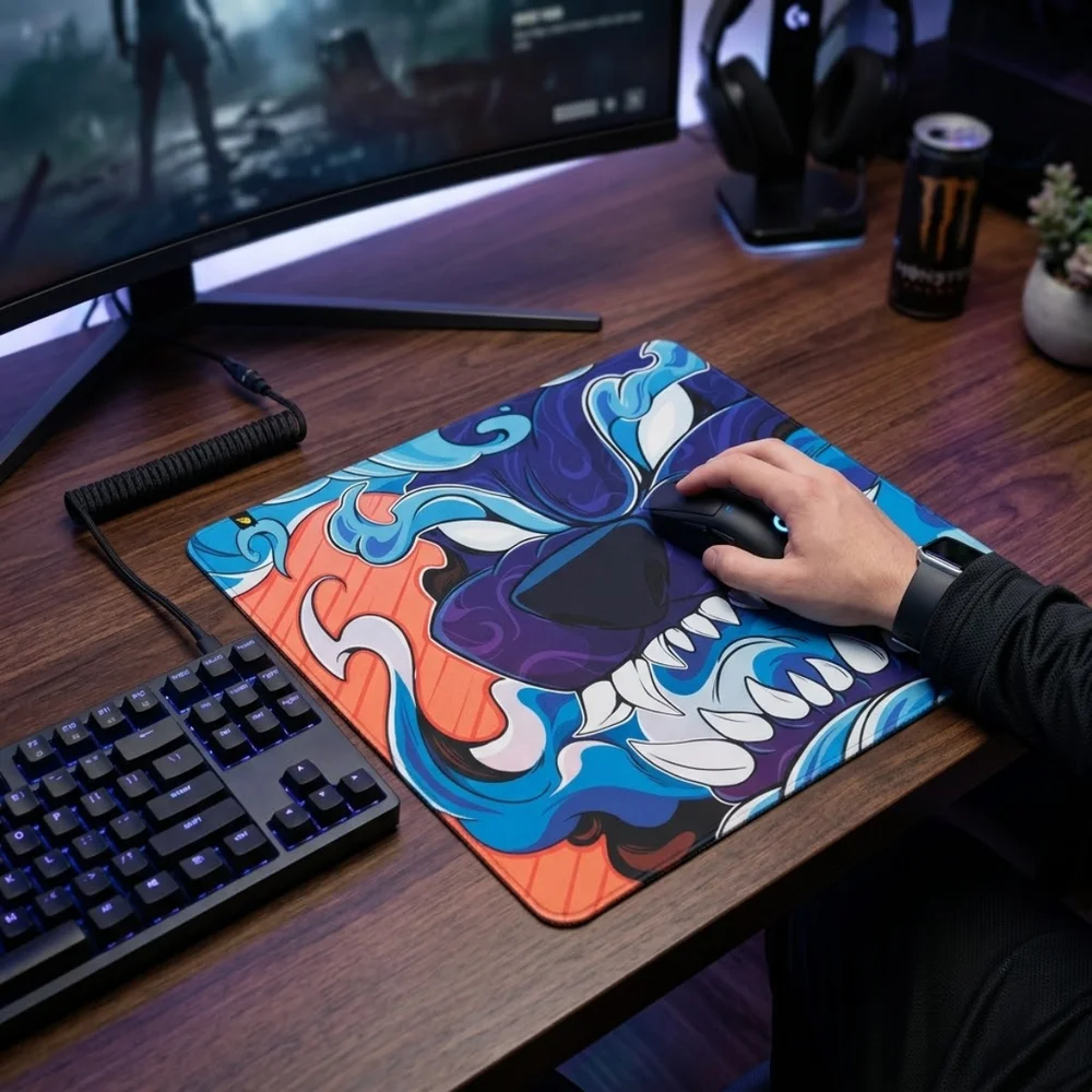 Mousepad Gamer Fallen Eco Mystic Speed Grande 45x40cm Mousepad Gamer Fallen Eco Mystic Speed Grande 45x40cm