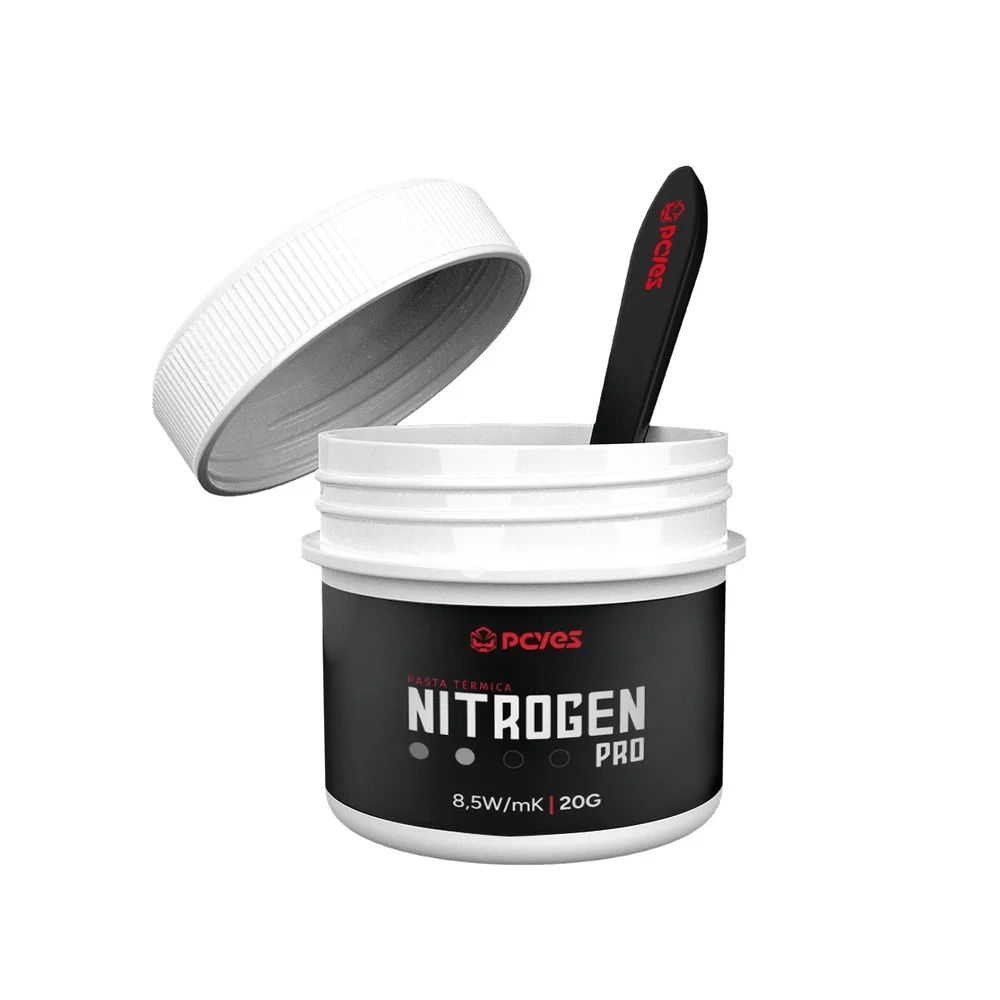 Imagem 4 de 4 do produto Pasta Termica PCyes Nitrogen Pro 20g - 8,5w/mk - PCynp2085