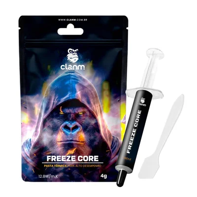 Pasta Térmica Prata PC Notebook Ps4 XBOX Cpu Gpu 12,8w 4g Snow Freeze Core Clanm
