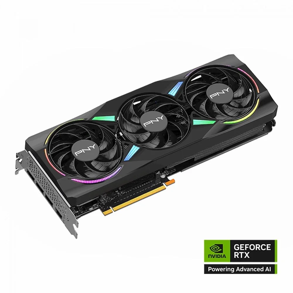 Placa De Vídeo Pny Nvidia Geforce RTX 5070 Epic-x RGB Oc Triple Fan, 12gb, Gddr7, Dlss, Ray Tracing, Vcg507012tfxxpb1-o Placa De Vídeo Pny Nvidia Geforce RTX 5070 Epic-x RGB Oc Triple Fan, 12gb, Gddr7, Dlss, Ray Tracing, Vcg507012tfxxpb1-o
