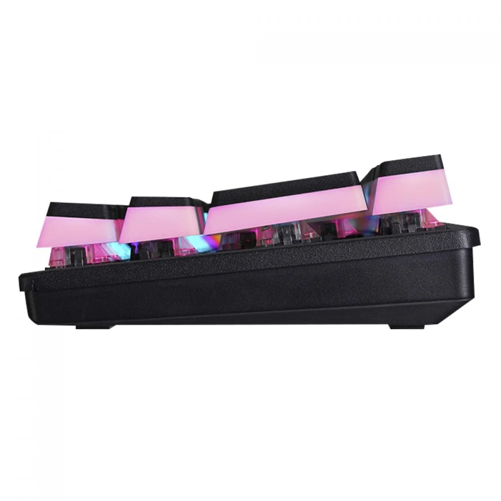 Teclado Mecânico Gamer Xtrike Me Gk-985p Pudding, Rainbow, Switch Blue, Iso, 60%, Preto Teclado Mecânico Gamer Xtrike Me Gk-985p Pudding, Rainbow, Switch Blue, Iso, 60%, Preto