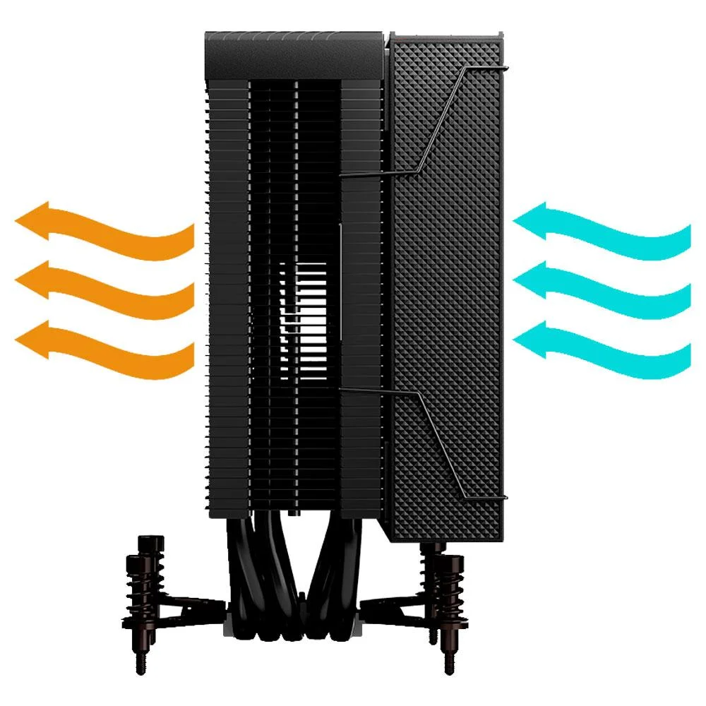 Imagem 4 de 4 do produto Cooler Para Processador Aerion ARGB Titan Cpu100 Preto