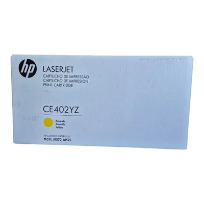 Toner Hp 507a Ce402yz Amarelo | M551, 570, 575
