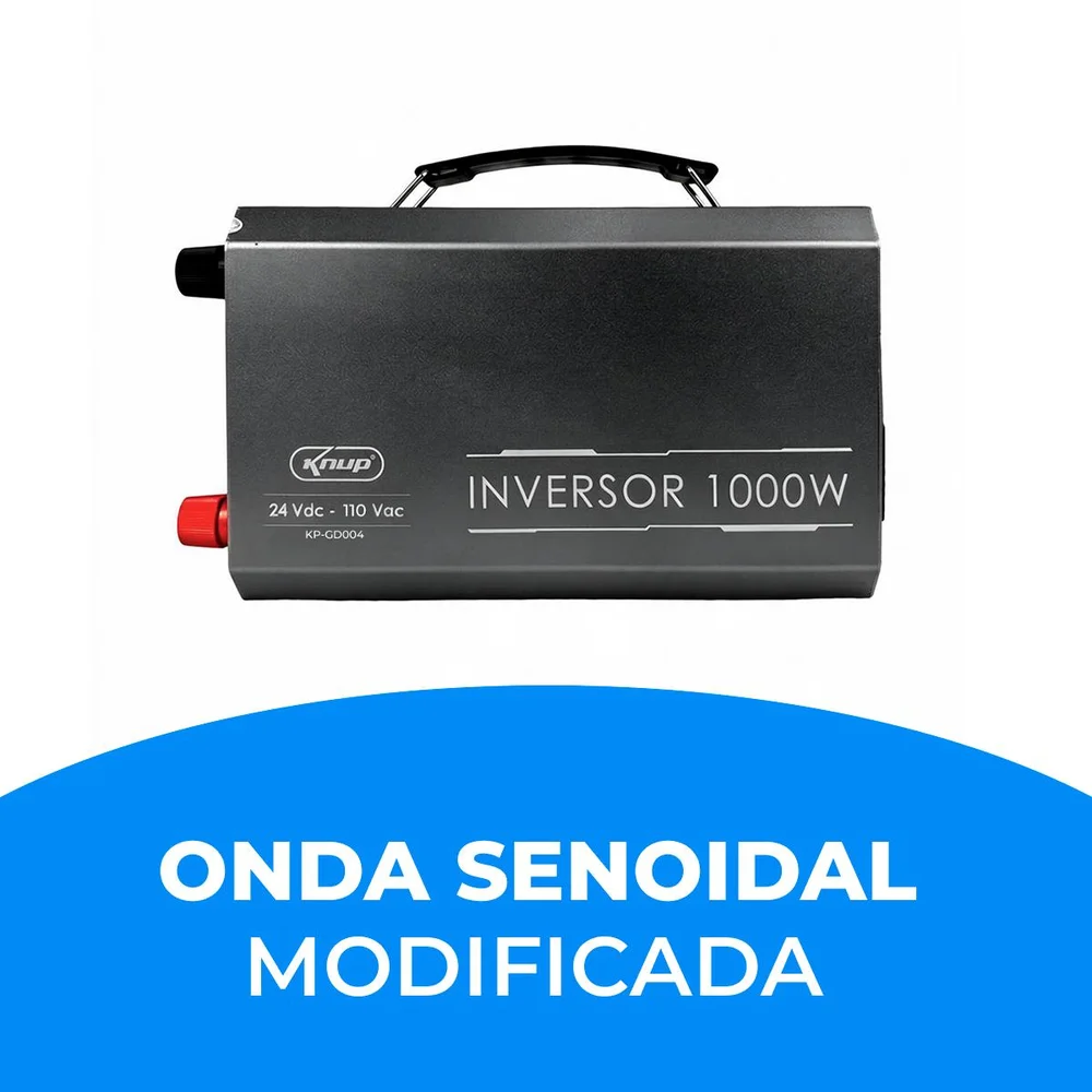 Imagem 2 de 5 do produto Inversor 2000w Onda Senoidal Modificada Proteção Total