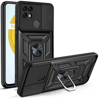 Capa Militar P/ Realme C20 - Capinha Case Protetora Anti Impacto Queda Armadura Resistente