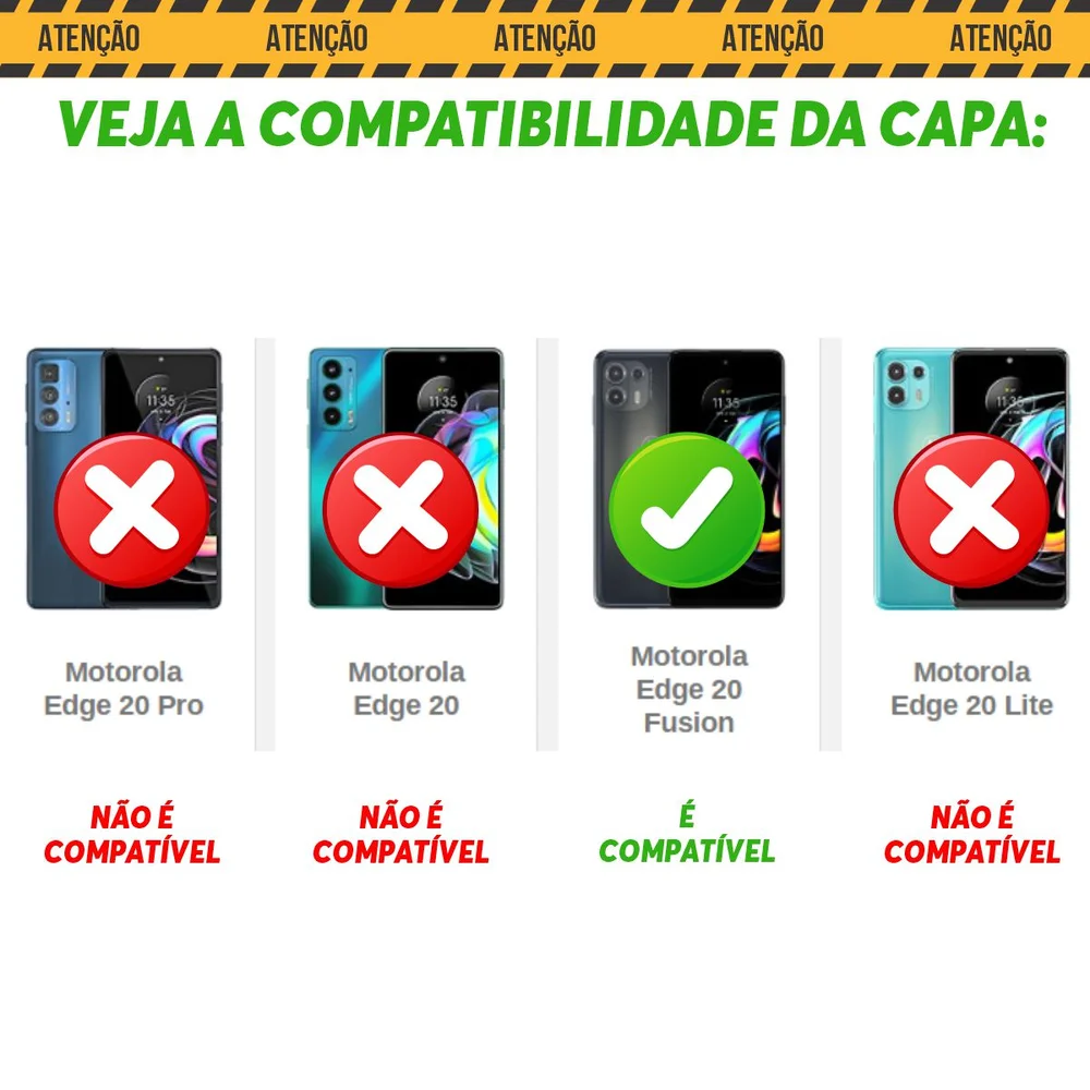 Imagem 5 de 5 do produto Capa Militar P/ Motorola Moto Edge 20 Fusion - Capinha Case Protetora Anti Impacto Queda Armadura Resistente