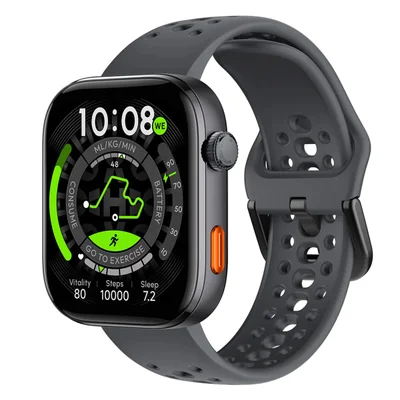 Smartwatch Haylou Watch Hyper, Gps, Mapas Offline, AmoLED 1,97, 5atm, Chamadas, Notificações, Preto Cor:preto;tamanho:ún