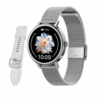 Smartwatch Blackview X30 Com Bluetooth, Chamadas, Notificações, Ciclo Menstrual, 100 Esportes, Prata Cor:prata;tamanho:ú