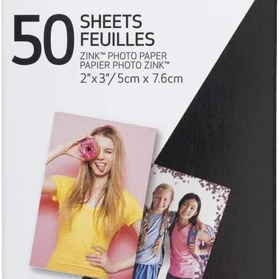 Papel Fotográfico Canon Ivy Zink (50 Folhas)
