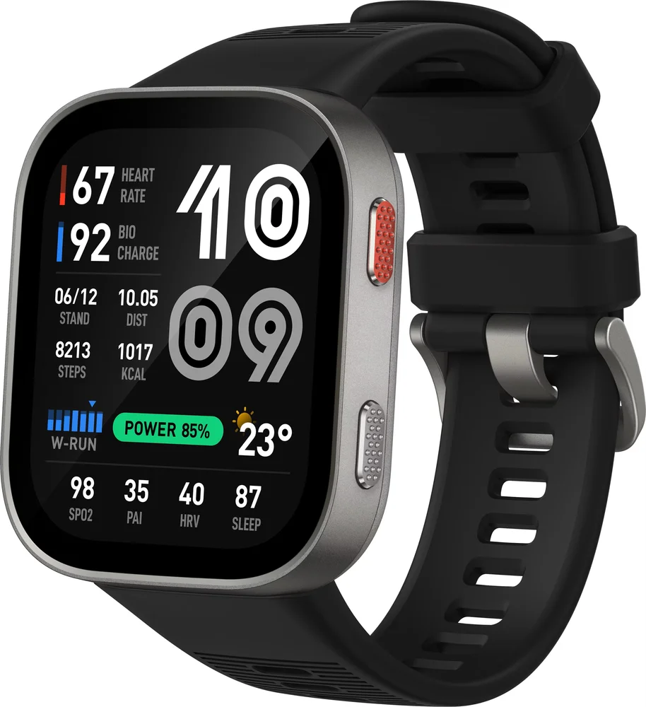 Relógio Smartwatch Amazfit Bip Max ( Prata ) Gps, Integrado AmoLED, Duração De Até 20 Dias,