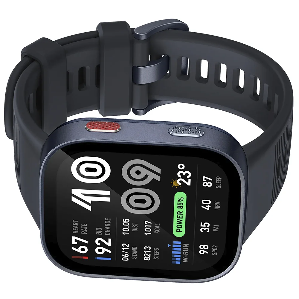 Imagem 3 de 5 do produto Relógio Smartwatch Amazfit Bip Max ( Azul ) Gps, Integrado AmoLED, Duração De Até 20 Dias,