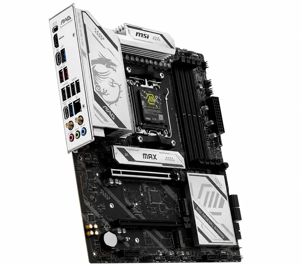 Placa Mãe Msi Mag X870e Gaming Max Wifi Ddr5 Amd 911-7e86-008 Placa Mãe Msi Mag X870e Gaming Max Wifi Ddr5 Amd 911-7e86-008