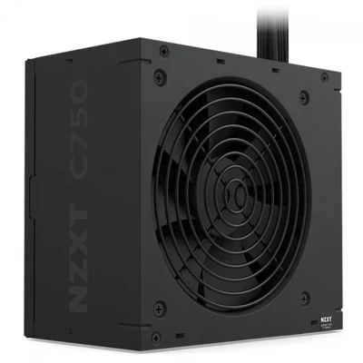 Fonte Nzxt C750 Bronze, 750w, 80 Plus Bronze, Pfc Ativo, Atx 3.1, Preto, Pa-7b3bb-us