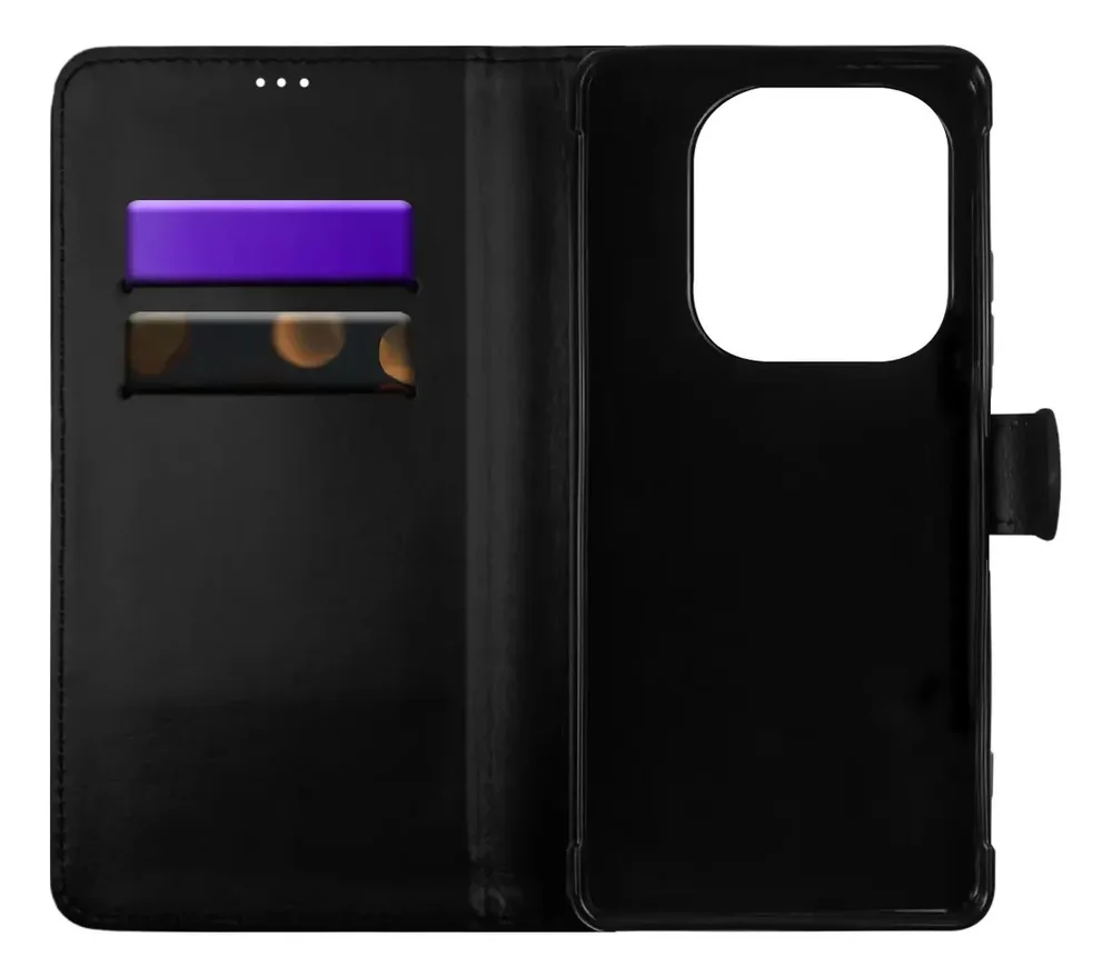 Capa Carteira Abre E Fecha Estojo Flip Para Moto Edge 60 Neo 5g Preto Capa Carteira Abre E Fecha Estojo Flip Para Moto Edge 60 Neo 5g Preto