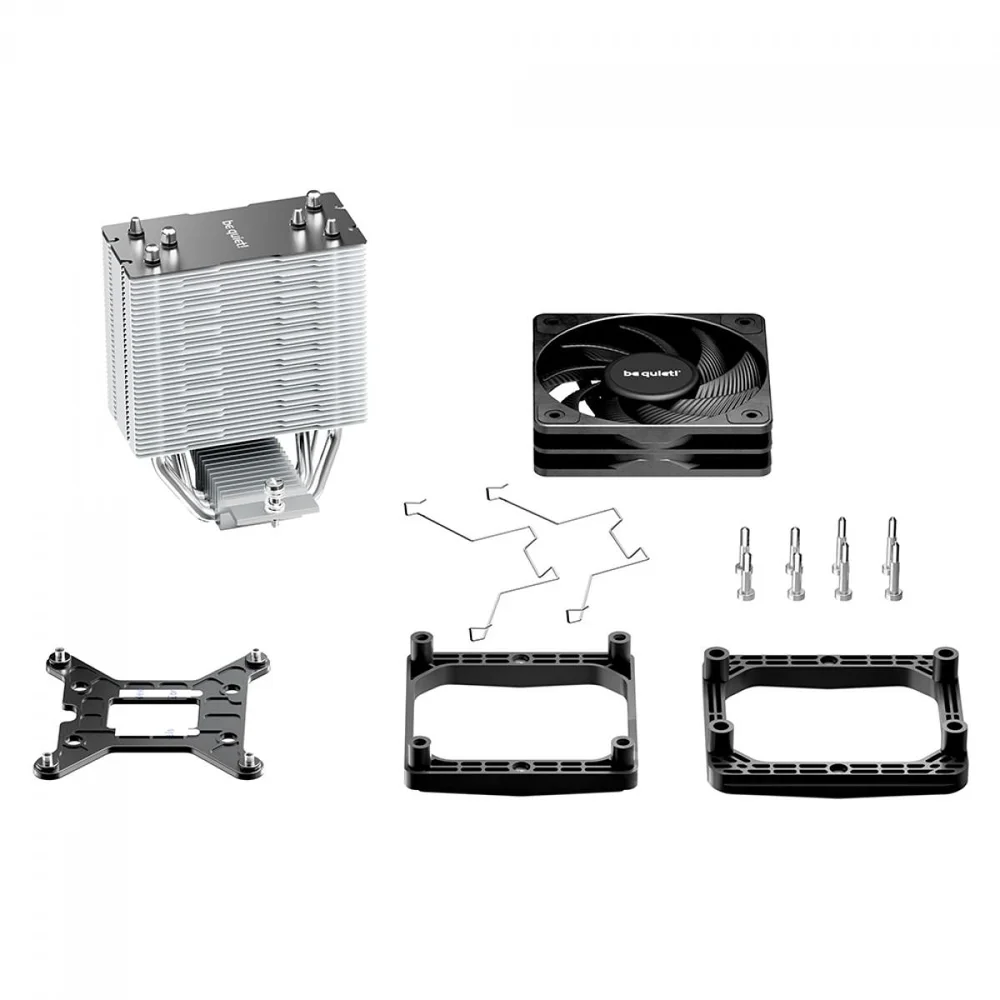 Imagem 3 de 5 do produto Cooler Para Processador Be Quiet Pure Rock Slim 3, 100mm, Intel/amd, Preto, Bk047