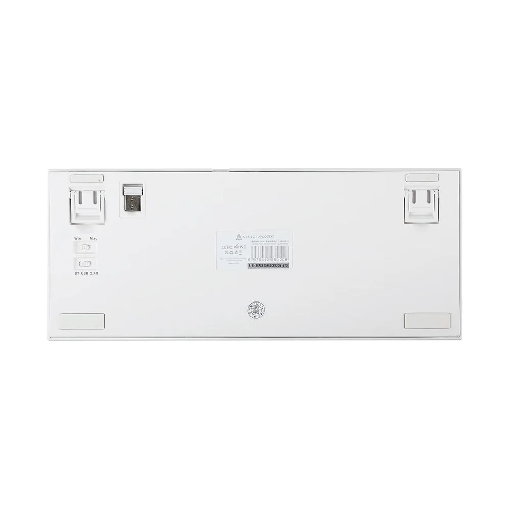 Imagem 4 de 5 do produto Teclado Mecânico Gamer Ajazz Ak820 Pro Tela Tft  Sem Fio 75%