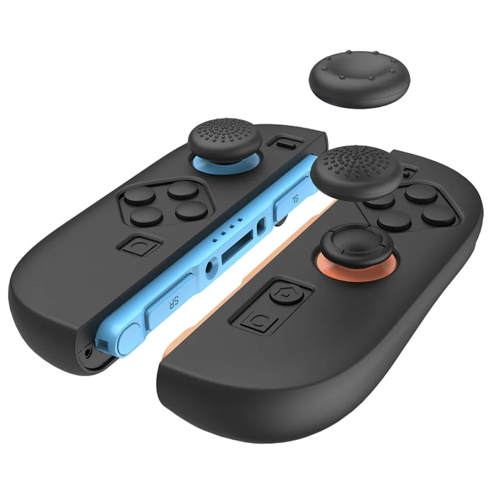 Imagem 3 de 5 do produto Kit 9 Em 1 Ipega Para Nintendo Switch 2, Case + Capa De Silicone + Película + Acessórios, Preto, Pg-2194p