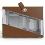 Gabinete Montech Heritage, Mini Tower, Couro E Metal, Matx, Sem Fonte, Sem Fan, Branco