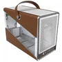 Gabinete Montech Heritage, Mini Tower, Couro E Metal, Matx, Sem Fonte, Sem Fan, Branco