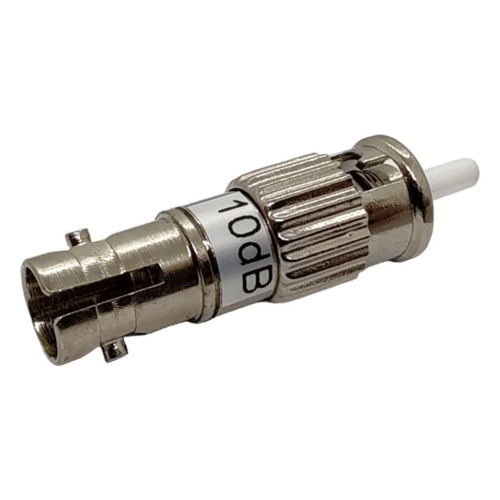 Imagem 3 de 3 do produto Atenuador Óptico St-upc Fixo 10db Fibra Óptica Monomodo Sc/st Conector Alta Precisão Rede Ftth Telecom