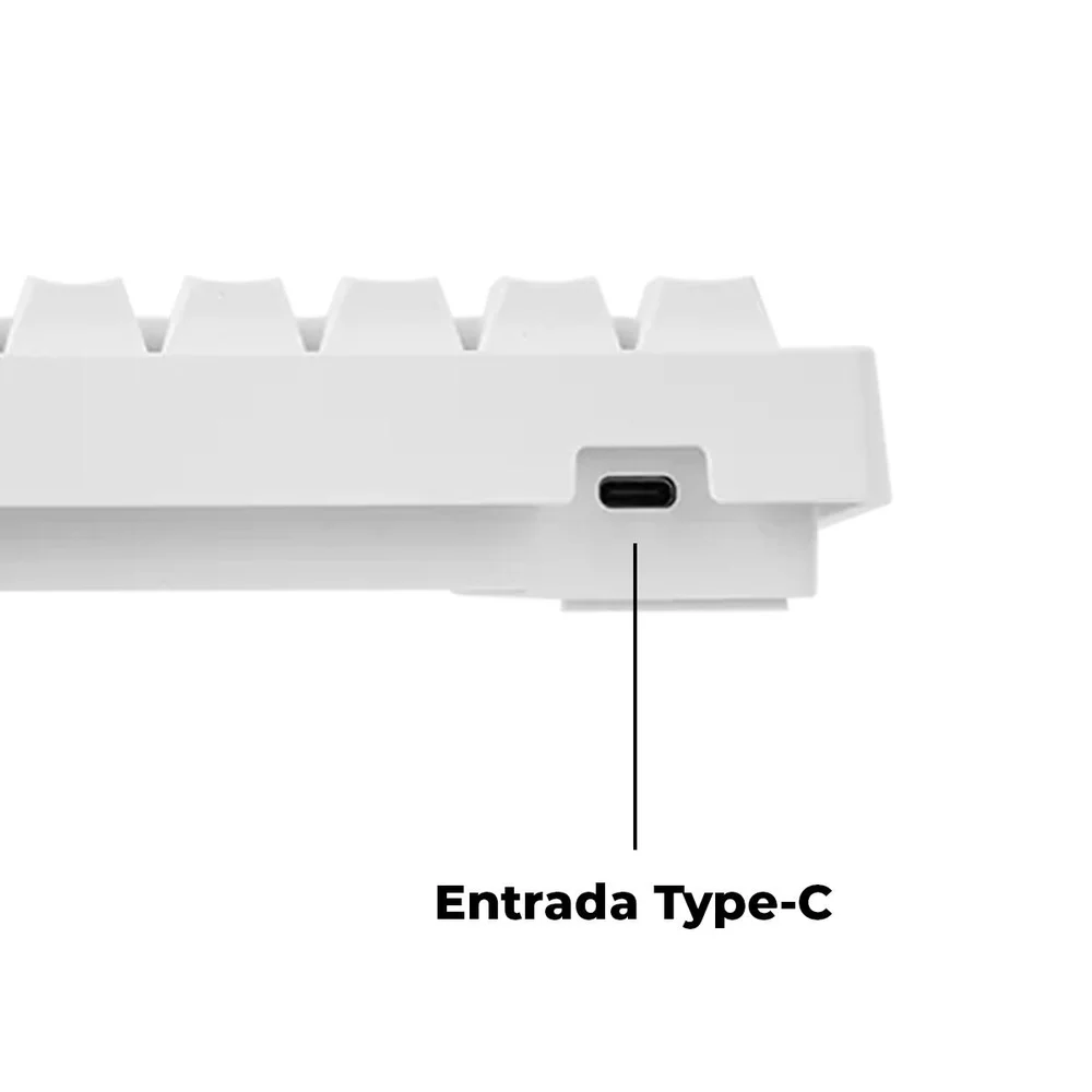 Imagem 2 de 5 do produto Teclado Epomaker He68 Lite Magnético Hall Effect 65%