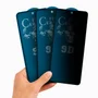 Kit Com 3un Película Privacidade Fosca 9d Para Moto Edge 70 Fusion 5g