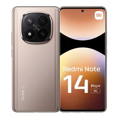 Smartphone Xiaomi Redmi Note 14 Pro+ 5g 8GB Ram 256gb Gold