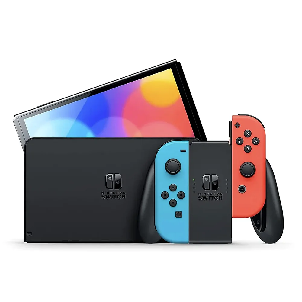 Nintendo Switch OLED 64gb Controle Azul E