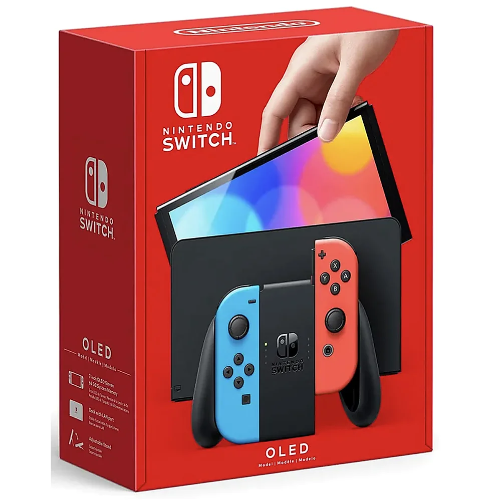 Nintendo Switch OLED 64gb Controle Azul E