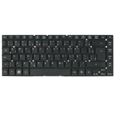Teclado Kb-ac3830t Para Acer Aspire 3830 3830g 3830t 3830tg Abnt2 Ptbr Preto