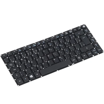 Teclado Para Acer Aspire E5-422 Kb-ac118 Abnt2 Ptbr Preto