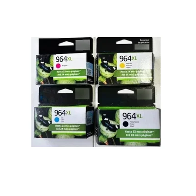 Kit 4 Cartuchos 964xl Preto Coloridos
