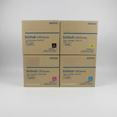 Kit 4 Cartucho Toner Tnp22 Bizhub C35 A0x5132/5432/5232/5332