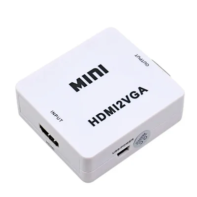Adaptador Conversor HDMI P/ Vga Full Hd HDMI2vga