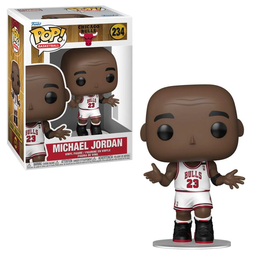 Boneco Funko Pop! Nba Bulls - Michael Jordan (shrug)