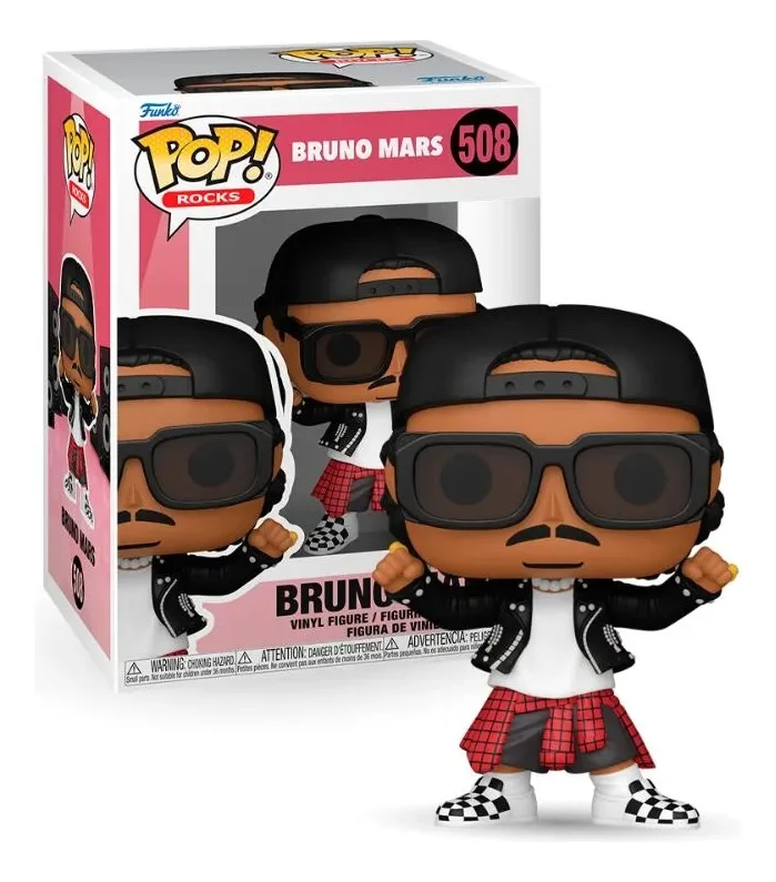 Imagem 3 de 4 do produto Boneco Funko Pop! Rocks Bruno Mars (apt.)