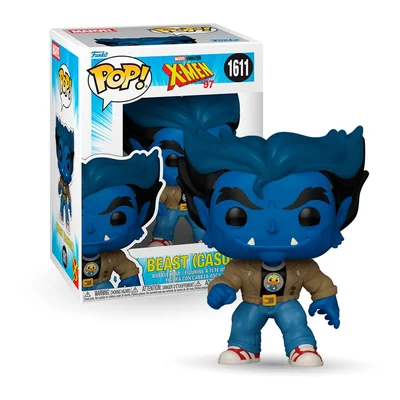 Boneco Funko Pop! Marvel X-men '97 - Fera Em Traje Casual