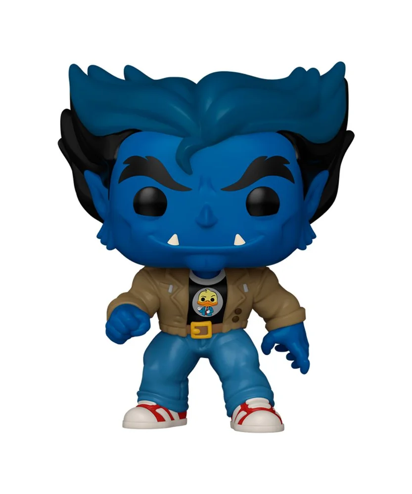 Imagem 3 de 3 do produto Boneco Funko Pop! Marvel X-men '97 - Fera Em Traje Casual