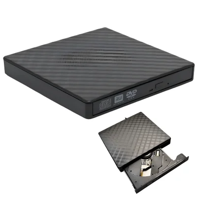 Leitor E Gravador De Cd E Dvd Externo Ussb 2.0 - 3.0 + Tipo-c 18