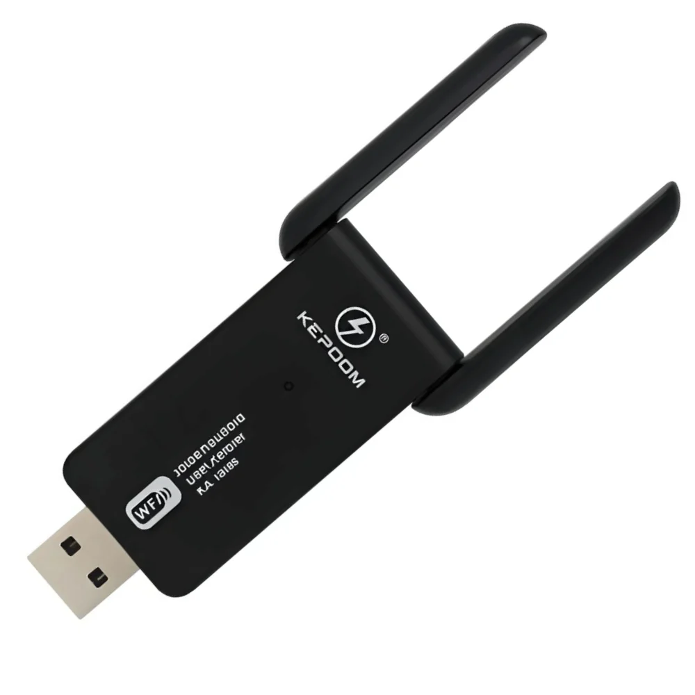 Imagem 2 de 4 do produto Adaptador Usb Wifi Dual Band 2.4g 5g Kapbom Modelo Ka-t8189