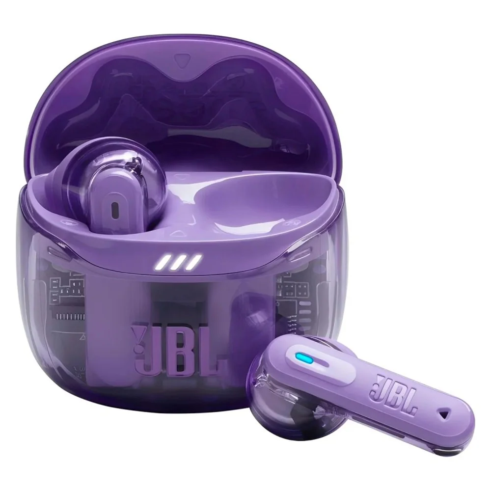Fone de Ouvido JBL Tune Flex 2 Ghost Edition Roxo