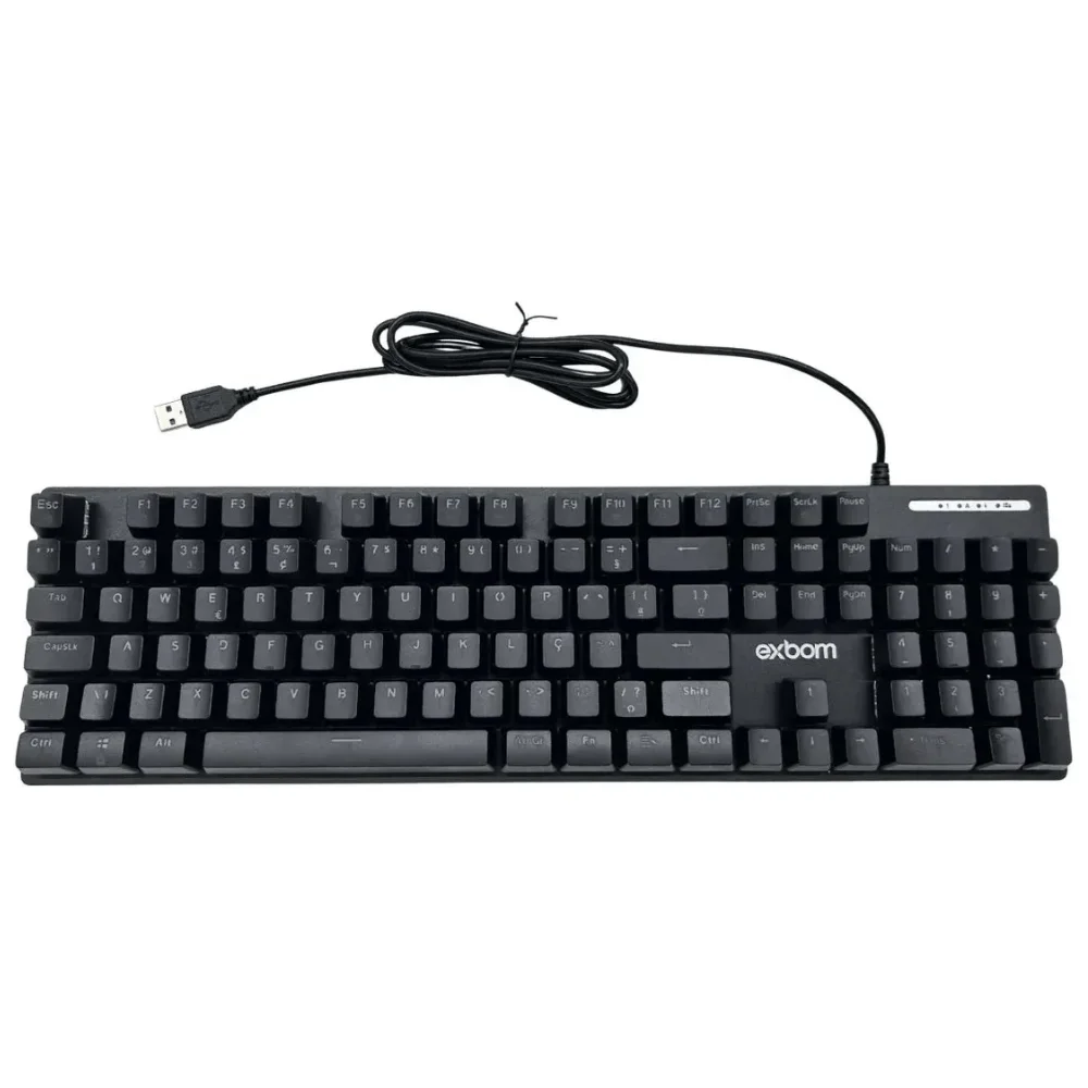 Imagem 3 de 5 do produto Teclado Mecânico Gamer 100% Switch Blue 17 Modos RGB Bk-g500