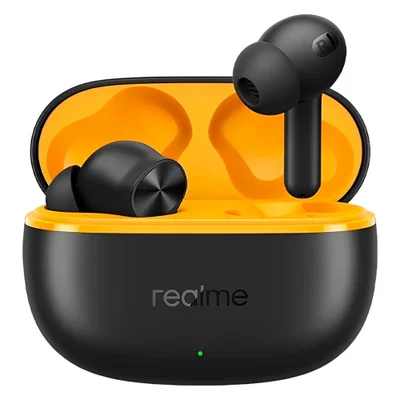Fone De Ouvido Sem Fio Realme Buds T200 Lite Rma2415a Bluetooth Touch Drivers Dinâmicos Microfone Preto
