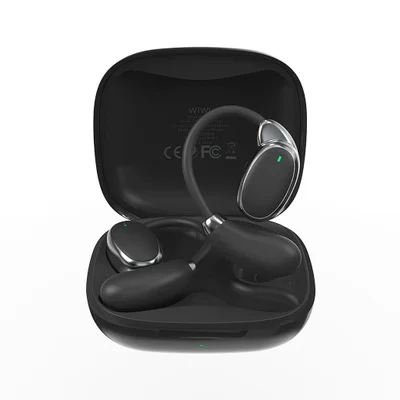 Fone De Ouvido Bluetooth Preto - Openbuds T30 - Wiwu