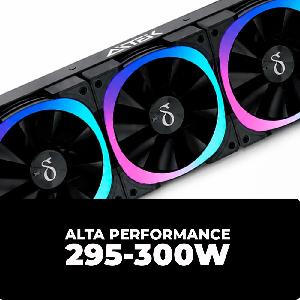 Imagem 4 de 5 do produto Water Cooler Líquido 360mm RGB Lcd Alto Desempenho