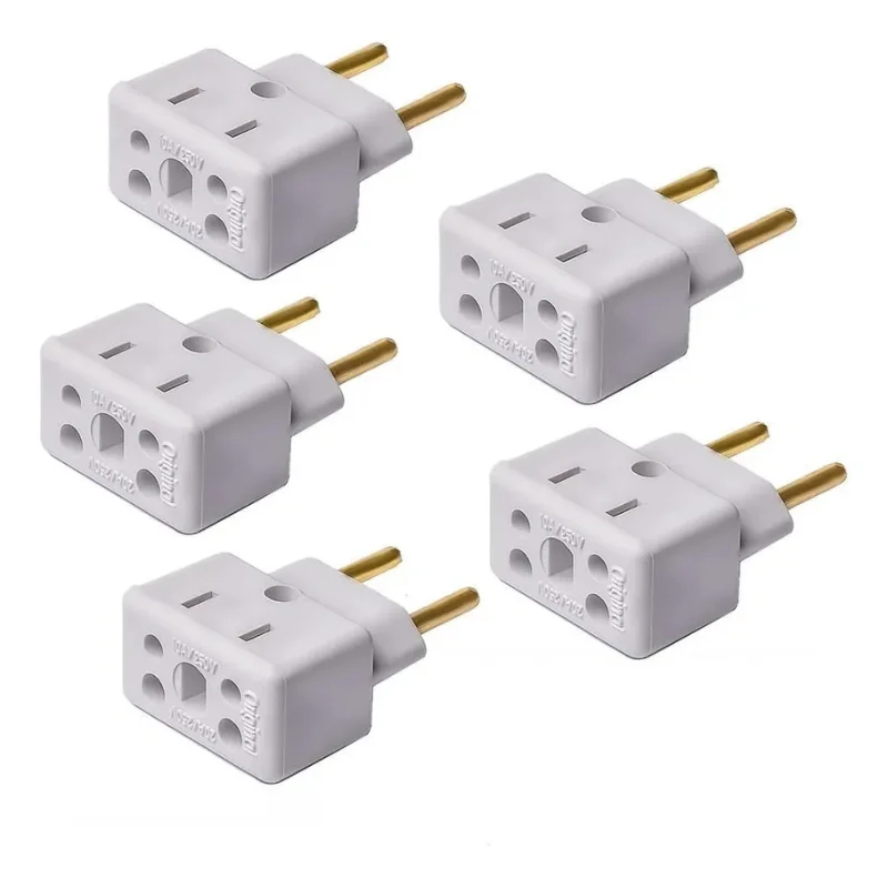 Adaptador De Tomada Bob Esponja Quadrado 10a E 20a – Adaptador Universal Para Tomada Elétrica