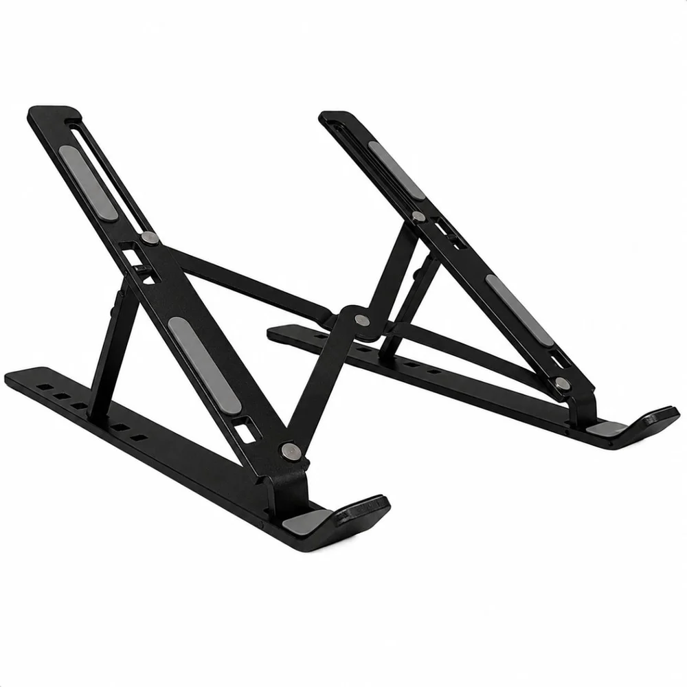 Imagem 2 de 5 do produto Suporte Notebook Preto Ajustável Mb3007