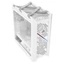 Gabinete Gamer Asus Rog Strix Helios Ii White, RGB, Mid Tower, Vidro Temperado, Atx, Sem Fonte, Com 4 Fans, Branco, 90dc00w3-b30000