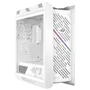 Gabinete Gamer Asus Rog Strix Helios Ii White, RGB, Mid Tower, Vidro Temperado, Atx, Sem Fonte, Com 4 Fans, Branco, 90dc00w3-b30000