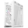 Gabinete Gamer Asus Rog Strix Helios Ii White, RGB, Mid Tower, Vidro Temperado, Atx, Sem Fonte, Com 4 Fans, Branco, 90dc00w3-b30000